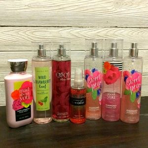 Bundle of Bath & Body Works Spray